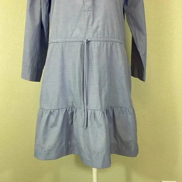 Pomander Place blue long sleeve mini dress size xs - Picture 3 of 7